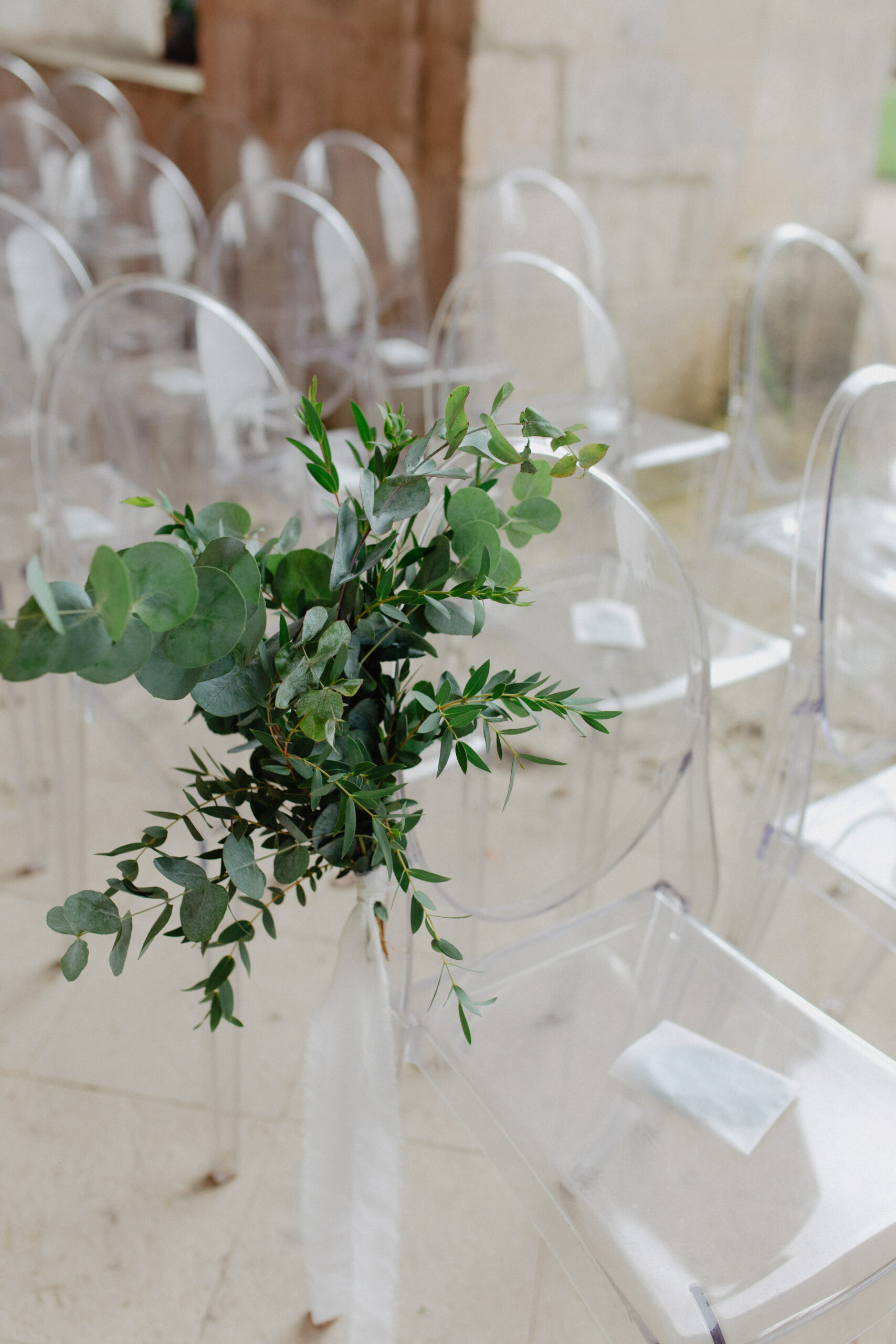 Ceremony set up