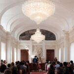 Civil ceremony in a beautiful city hall in Paris